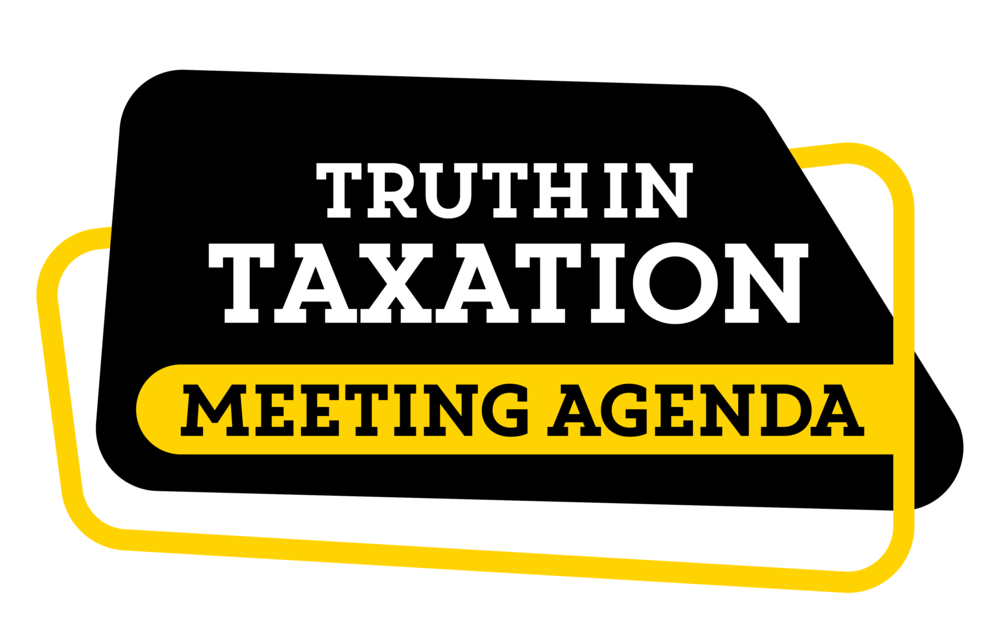 Truth in Taxation Meeting Agenda