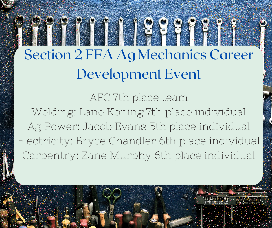 Ag Mech CDE